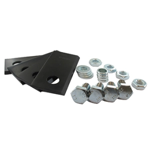 jeu de 4 couteaux adaptables pour lame de tondeuse convient par exemple pour le(s) modèle(s): as-motor monoaxe: as 560 km, as 56