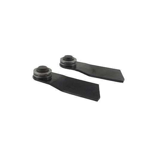 jeu de deux lames adaptables 95mm husqvarna - klippo. se monte sur notre 1102315. remplace origine 5029986-01.