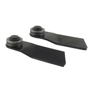 jeu de deux lames adaptables 95mm husqvarna - klippo. se monte sur notre 1102315. remplace origine 5029986-01.