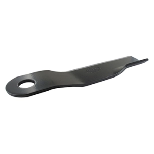 couteau adaptable pour lame de tondeuse tournant à gauche avec ailettes. remplace origine motec 90 01.33.01.0060 - hustler fgt70