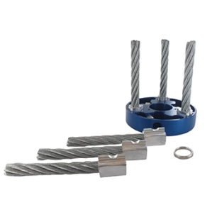 tête de désherbage à trois brins métal weedgoquickpro, ø130mm, alésage 20/25,4mm pour machines de 2,5 chevaux et plus.