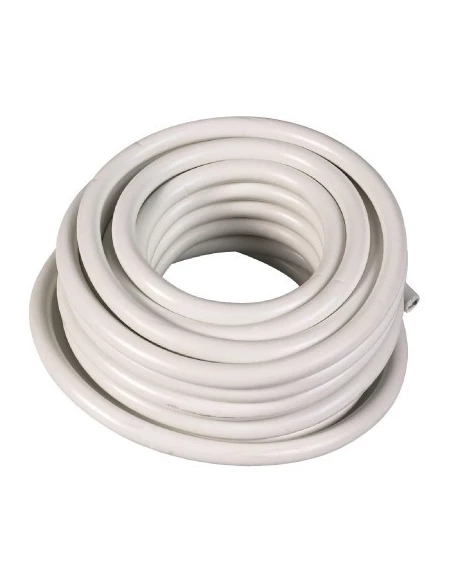 Ho5 vv-f 1 mm² couronne 50 m 2 x 1 mm² blanc