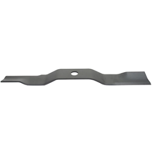 lame adaptable pour tondeuse roques & lecoeur modèle: airel - l: 533mm, alésage central: 24,5mm. remplace origine: 140735.