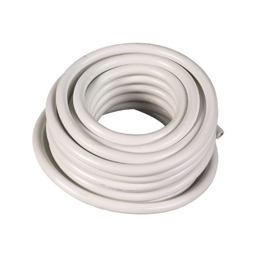 Ho5 vv-f 1,5 mm² couronne 50 m 2 x 1,5 mm² blanc