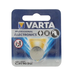 blister pile bouton varta 3v lithium cr1632.