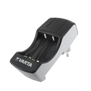 chargeur varta pocket pour accumulateurs rechargeables de types aa et aaa. avec 4 emplacements/canaux.