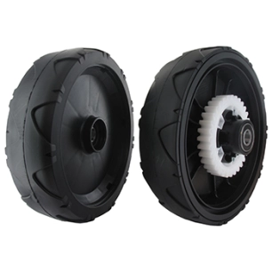 roue plastique ø 180mm livrée sur roulements origine stiga.