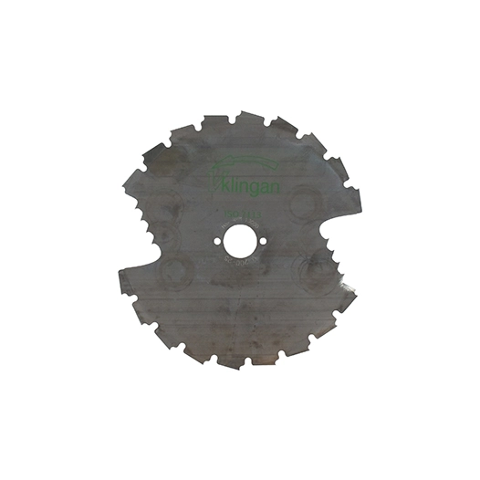 lame spéciale v-klingan adaptable pour débroussailleuse - coupe de 200mm, alésage: 25mm, épaisseur: 1,6mm. la lame de scie de d