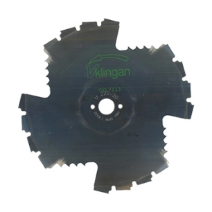 lame spéciale v-klingan adaptable pour débroussailleuse - coupe de 225mm, alésage: 20mm, épaisseur: 1,6mm. la lame de scie de d