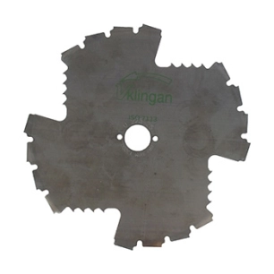 lame spéciale v-klingan adaptable pour débroussailleuse - coupe de 225mm, alésage: 25mm, épaisseur: 1,6mm. la lame de scie de d