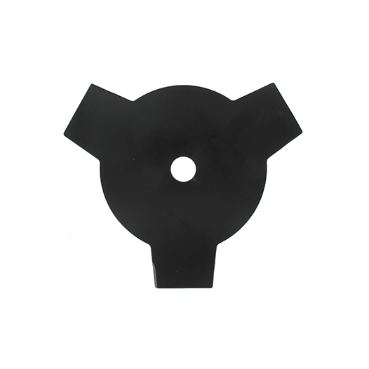 gamme professionnelle - lame 3 dents adaptable pour débroussailleuse - coupe de 255mm, alésage: 20mm, épaisseur: 3mm.