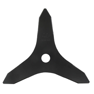 gamme professionnelle - lame 3 dents adaptable pour débroussailleuse - coupe de 300mm, alésage: 25,4mm, épaisseur: 3mm.