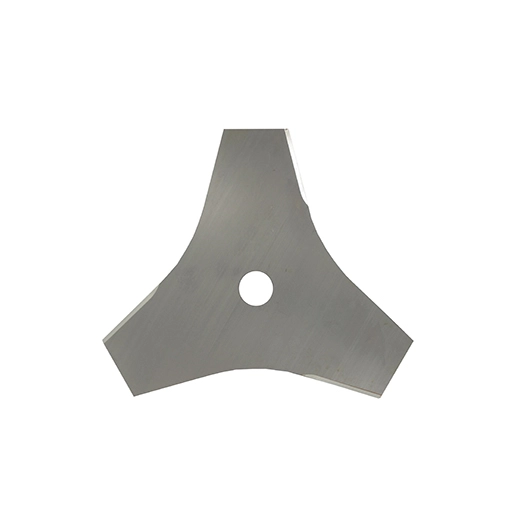 gamme professionnelle - lame 3 dents évidées adaptable pour débroussailleuse - coupe de 255mm, alésage: 25,4mm, épaisseur: 2mm.