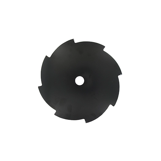 gamme professionnelle - lame 8 dents adaptable pour débroussailleuse - coupe de 250mm, alésage: 25,4mm, épaisseur: 1,8mm.