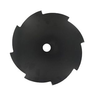 gamme professionnelle - lame 8 dents adaptable pour débroussailleuse - coupe de 250mm, alésage: 25,4mm, épaisseur: 1,8mm.