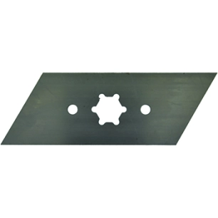 couteau de scarificateur adaptable pour brill et gardena - l: 156mm, ø: 17,3mm. remplace origine: 2420-00.900.22, 00012, er00280