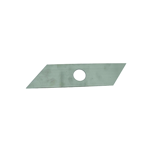 couteau de scarificateur adaptable pour iseki, tielburger, viking - l: 226mm, ø: 25,4mm. remplace origine: kb002-002