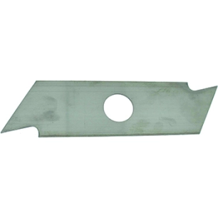 couteau de scarificateur adaptable pour brill et toro - l: 202mm, ø: 25.4mm. remplace origine: 10-261 00016, er00300000