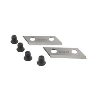 kit de 2 couteaux broyeurs réversibles d'origine ryobi 5132000144 et 5132002646 pour modèle rsh2400r. remplace origine acc030 et