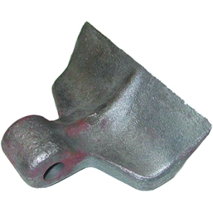 marteau pour broyeur agricole adaptable sur berti - ø: de fixation: 16,5mm, rayon: 95, largeur: 137mm -pl