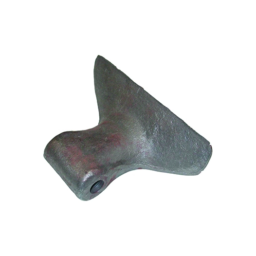 marteau pour broyeur agricole adaptable sur ferri - ø: de fixation: 16,5mm, rayon: 100, largeur: 180mm -pl