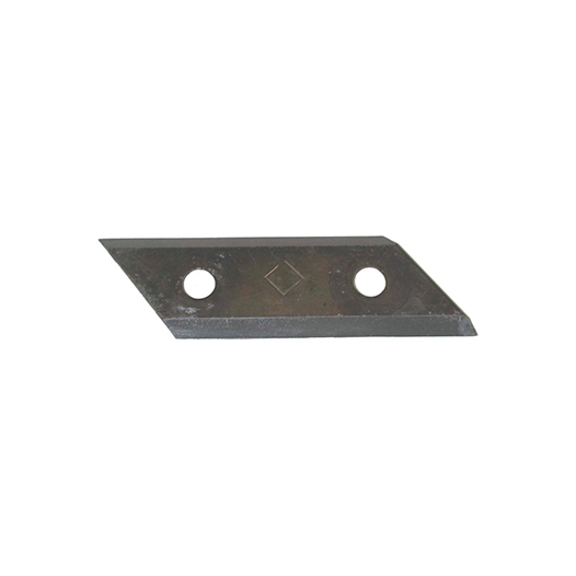 couteau de broyeur adaptable pour al-ko modèles 5000 e, newtec, dynamic, power slider & avantec - l: 100mm, l: 30mm, ø: trou: 8,