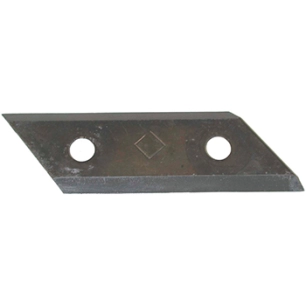 couteau de broyeur adaptable pour al-ko modèles 5000 e, newtec, dynamic, power slider & avantec - l: 100mm, l: 30mm, ø: trou: 8,