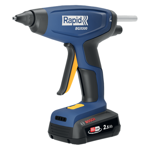 BGX500 - Pistolet à colle à batterie 18V 900g/h - Boite sans batterie - RAPID