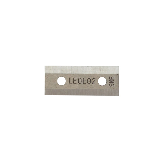 couteau pour broyeur lazer modèle xlzshr2505 - wolf modèles sd180e, sd200e, sd240e. longueur: 64mm, largeur: 25.5mm, ø trou: 7mm