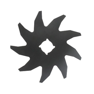 couteau de scarificateur adaptable pour john deere modèle d45c et pour sabo modèles 38ev, 38bv, 45-210, 45-220 - ø int: 25mm, ø: