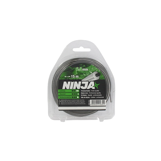 fil nylon rond ninja 2.0 mm 15 m.