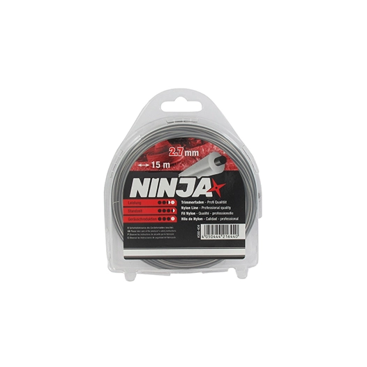 fil nylon rond ninja 2.7 mm 15 m.