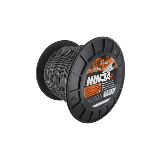 fil nylon rond ninja 2.4 mm 360 m.