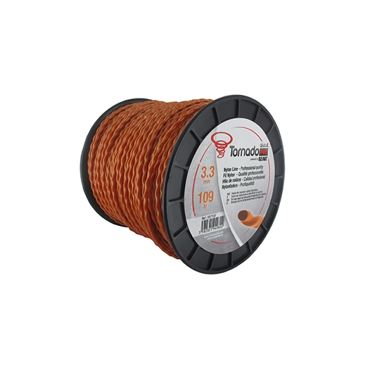 bobine fil nylon copolymère ozaki tornado alu - longueur: 109m, ø: 3,30mm.