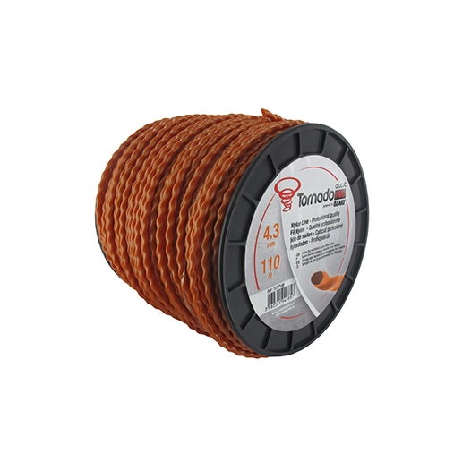 bobine fil nylon copolymère ozaki tornado alu - longueur: 110m, ø: 4,30mm.