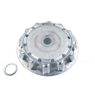 tête métal de désherbage/débroussaillage pour montage de 2 à 12 fils vertical ou horizontal. universel pour presque toutes les f