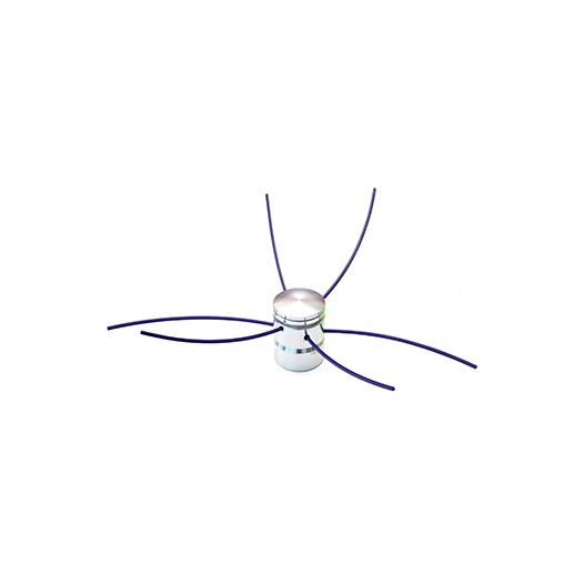 tête métal de désherbage/débroussaillage pour montage de 2 à 12 fils vertical ou horizontal. universel pour presque toutes les f