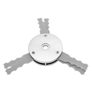 tête couteaux dominator saw 6 lames en dents de scie, alu/plastique adaptée pour un usage intensif et professionnel. convient po