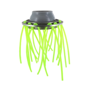 tête universelle 2 en 1 tecomec ocp120 pour débroussaillage ou brosse. pour débroussailleuse à partir de 33cc de cylindrée. pour