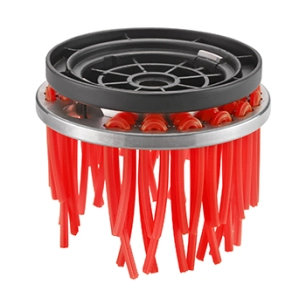 tête universelle 2 en 1 tecomec ocp140 pour débroussaillage ou brosse. pour débroussailleuse à partir de 33cc de cylindrée. pour
