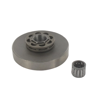 pignon à bague 3/8 - 8 dents adaptable pour tronçonneuse dolmar modèles 112, 113, 114, 116, 117, 119, 120, 116si, 120super