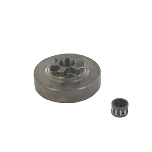 pignon étoile 3/8 lp - 6 dents adaptable pour tronçonneuse alpina modèles p34, p350, p360, p361, p370, p371, p390, p391, p411, r