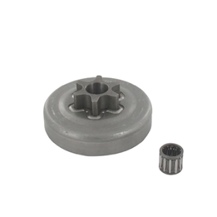 pignon étoile 3/8 lp - 6 dents adaptable pour tronçonneuse bernard modèles bm230.0, bm230.1, bm236.3 - dolmar modèles 101 - poul