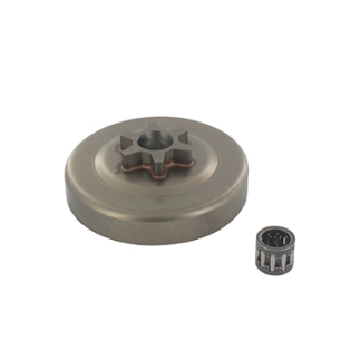 pignon étoile 3/8 lp - 6 dents adaptable pour tronçonneuse dolmar modèles ps33, 39, 100, 102, ps400, 330, 340, 341, 342, 344, 40