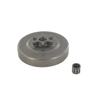 pignon étoile 3/8 lp - 6 dents adaptable pour tronçonneuse echo modèles cs302, cs315, cs330, cs351, cs360