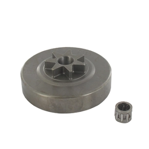 pignon étoile 3/8 - 7 dents adaptable pour tronçonneuse echo modèles cs602vl, cs702vl, ca750vl.