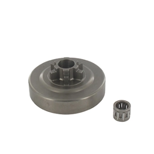 pignon étoile 3/8 lp - 6 dents adaptable pour tronçonneuse husqvarna modèles 334t, 335, 336, 338xpt, 339