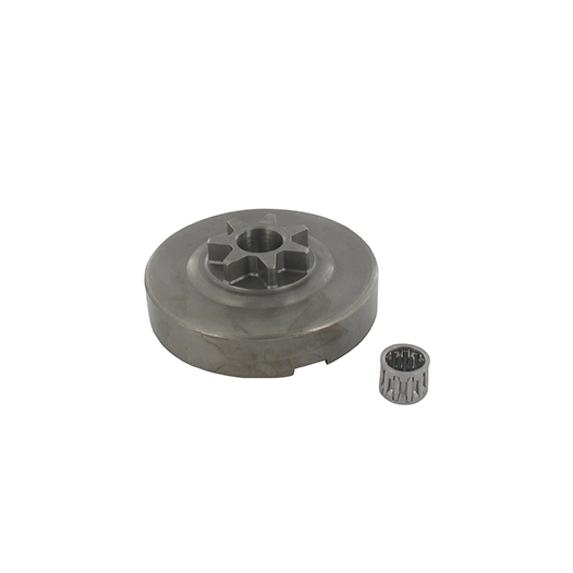 pignon à bague 3/8 - 7 dents adaptable pour tronçonneuse jonsered modèles 2063, 2065, 2071, 2165, 2171, 2186, 2188, cs2165, cs21