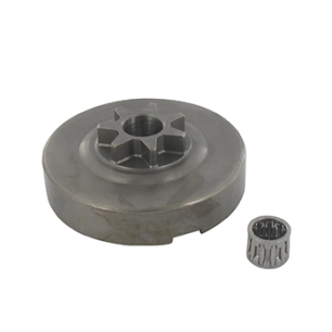 pignon à bague 3/8 - 7 dents adaptable pour tronçonneuse jonsered modèles 2063, 2065, 2071, 2165, 2171, 2186, 2188, cs2165, cs21