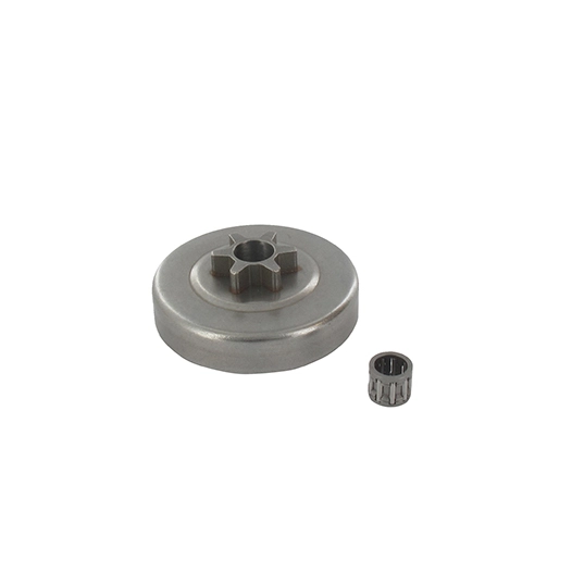 pignon étoile 3/8 lp - 6 dents adaptable pour tronçonneuse mcculloch modèles mm3as, mac6, pm6a, super pro 40, 3200, 365 toute mi